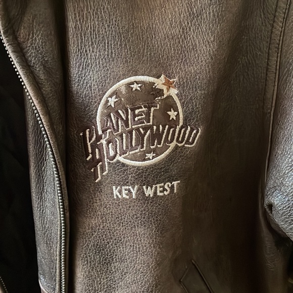 Planet Hollywood (Key West) Leather Jacket 1999 - Picture 2 of 6